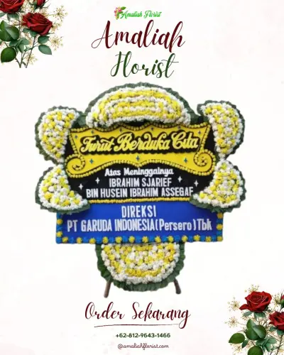 Papan Bunga Duka di Molosipat W